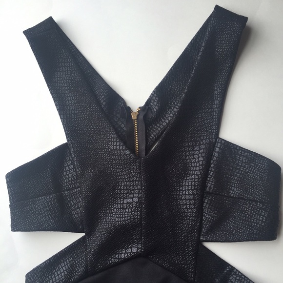 Codigo Snakeskin Cocktail Dress