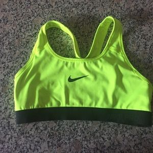 Racerback sports bra