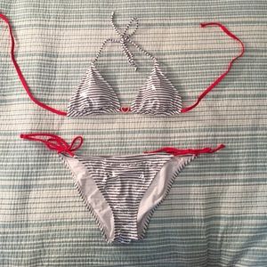 Victoria's Secret Red, White, & Blue Bikini M