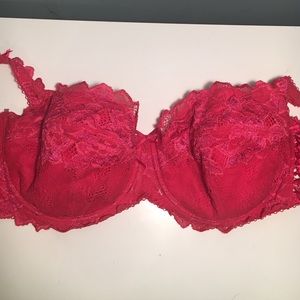 Pink Lace Bra