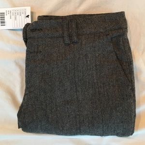 Dark grey tweed trousers