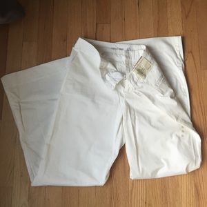 Gap White Ankle-length Perfect Khaki Pants