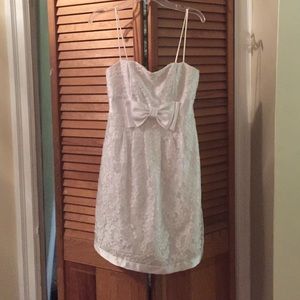 White Jessica McClintock dress size one