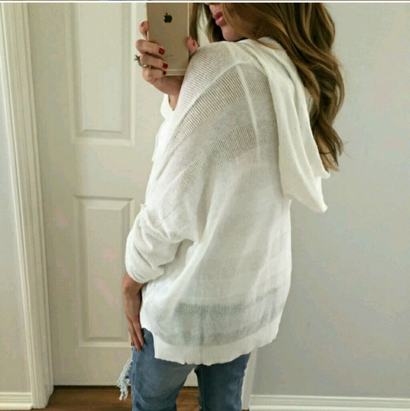 Boutique FLASH! HP BOUTIQUE boyfriend style hoodie sweater from Jen's