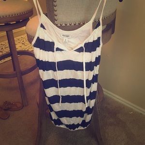 Nautical Striped Tank Top