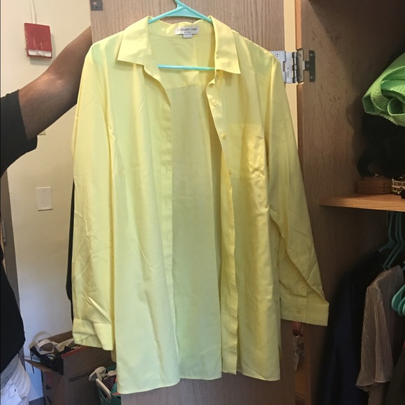 Yellow Lady's Dress Shirt