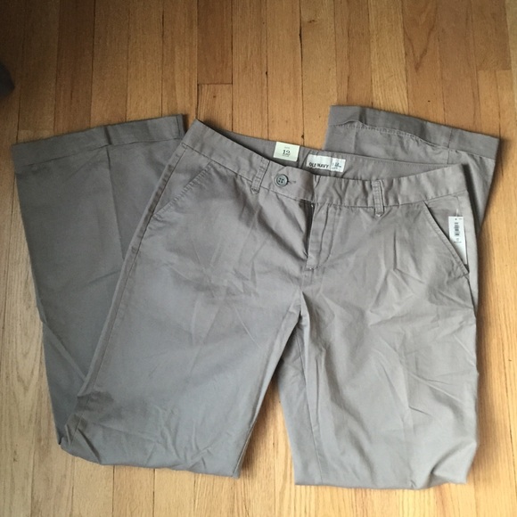 Stone khaki Cuffed Trouser Pant