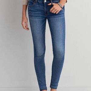 AE Medium Blue Skinny Jeans