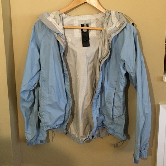 Blue North Face Rain Jacket