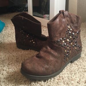Big Buddha Studded Booties