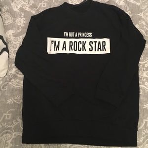 Zara crew neck sweatshirt