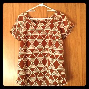 Old navy short sleeves blouse