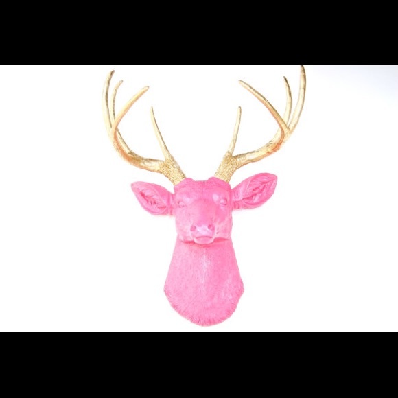 Pink and Gold Deer Head *Trade for Jazz*