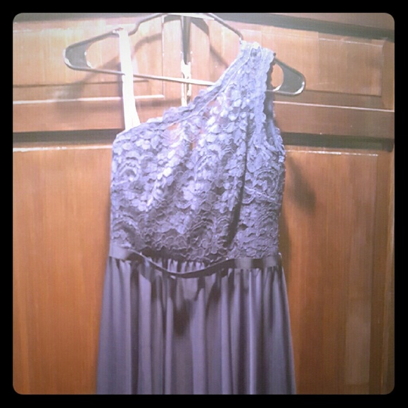 One shoulder dress