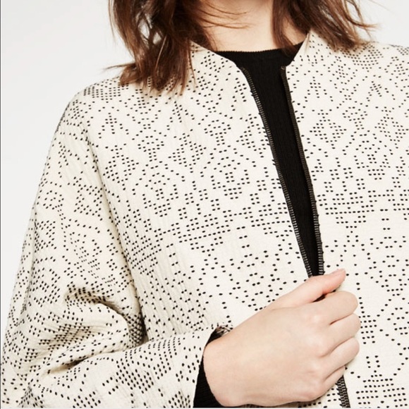 ❤️SOLD❤️Zara Bomber Style Coat - Picture 3 of 4