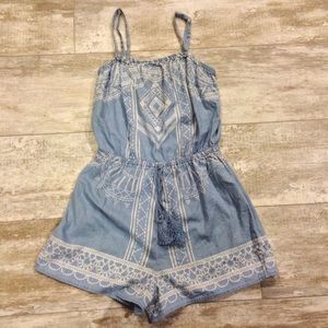 Tribal Print Romper