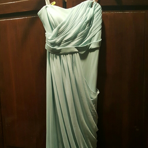 Formal strapless long dress