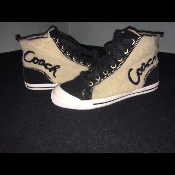 Coach mid sneakers