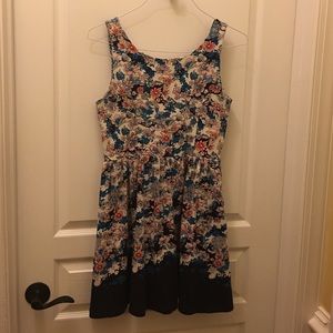 Lauren Conrad for Kohls Floral Dress - M