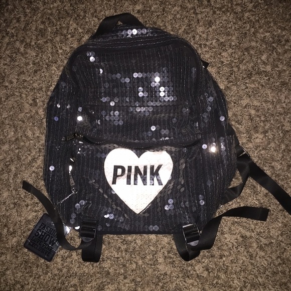 Victoria's Secret PINK Sequin Backpack✨