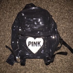 Victoria's Secret PINK Sequin Backpack✨