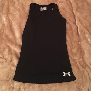 Black under amour fitted tank top!