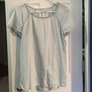 Light chambray top from loft
