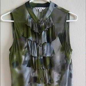 CAbi Haute Camo Long Tunic