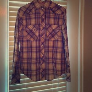 Banana Republic Pearl Snap