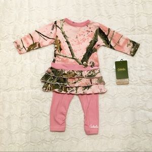 Cabela's Infant Matching Pink Camouflage Set