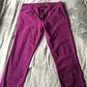 Purple A/X Pants