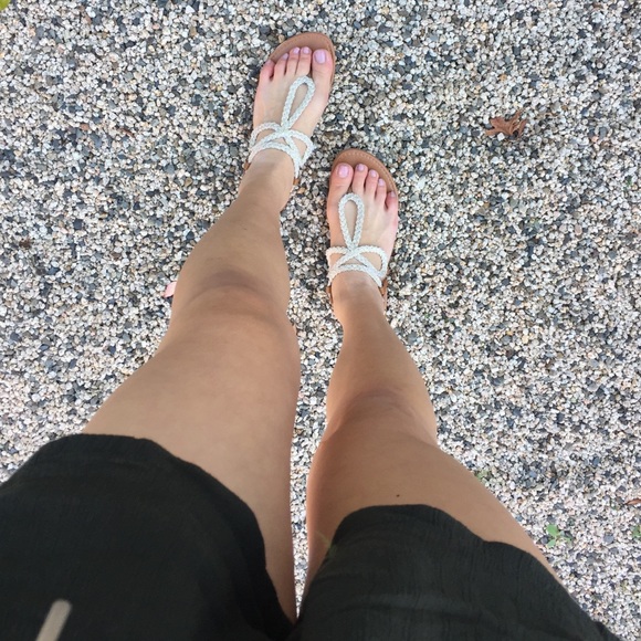 Boutique Shoes - Sparkly Bohemian Sandals