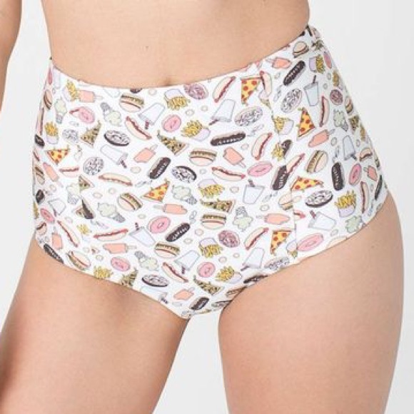 American Apparel Junk Food Swim Bottoms
