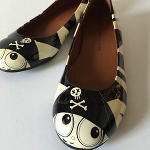 Marc Jacobs Pirate Patent Leather Ballet Flat