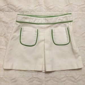 Janie and Jack White Skirt