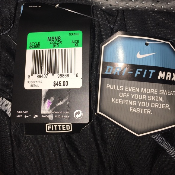 Nike Pro Combat Dri-Fit Workout Tank Top NWT! - Picture 3 of 4