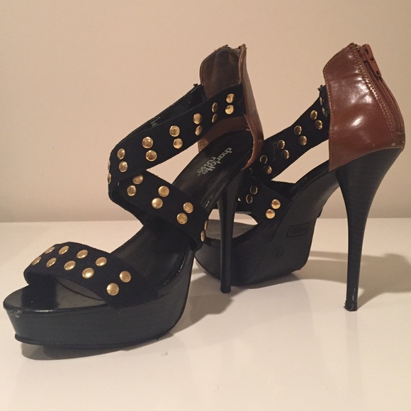 Charlotte Russe Studded Heels