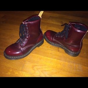 Cherry Red Doc Marten's Size 6
