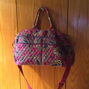 Vera Bradley Weekender in Boysenberry