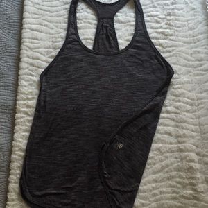 Lululemon gray tank - only worn a couple times