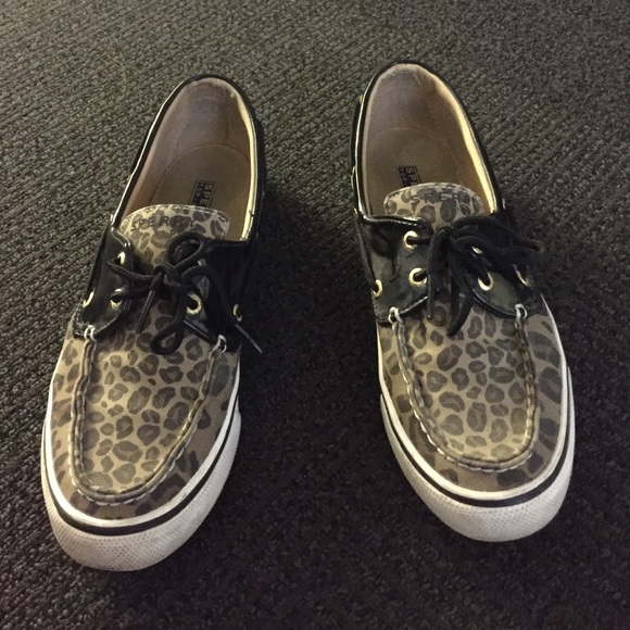 Sperry Top-Sider Leopard Sneakers