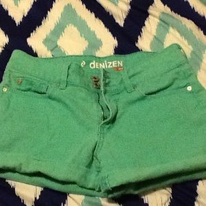 Blue Levi jean shorts