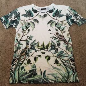 Zara men's short sleeve tee shirt