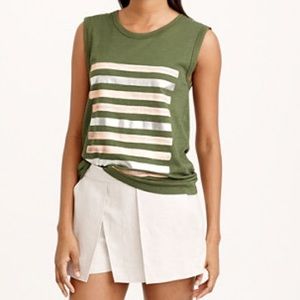 J CREW Muscle Tank - Green