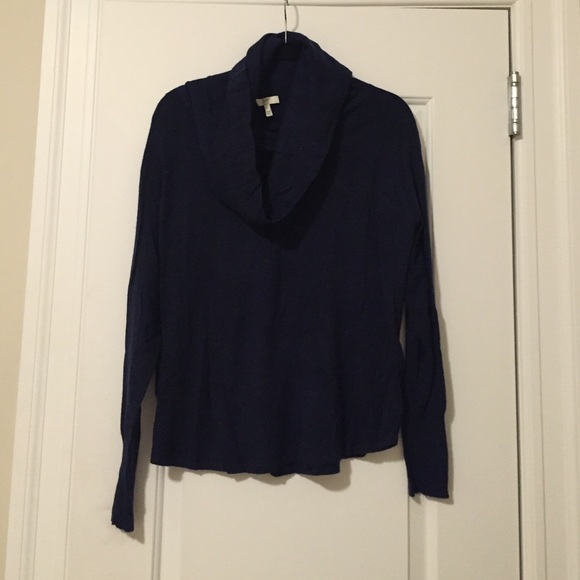 Navy Joie cowl neck sweater