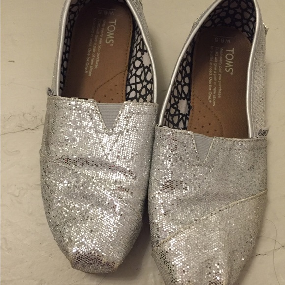 Toms Silver Sparkle