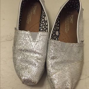Toms Silver Sparkle