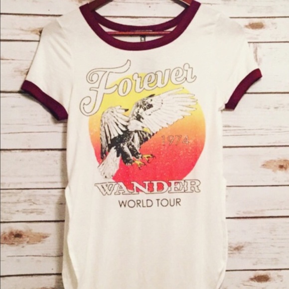 Concert style t-shirt