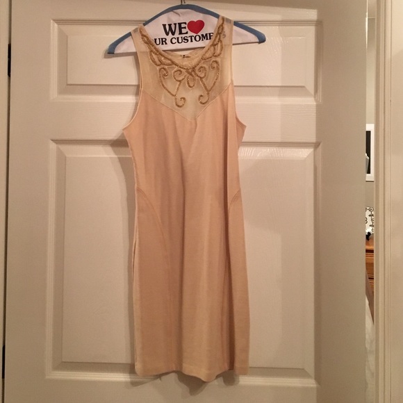 Free people open back dress