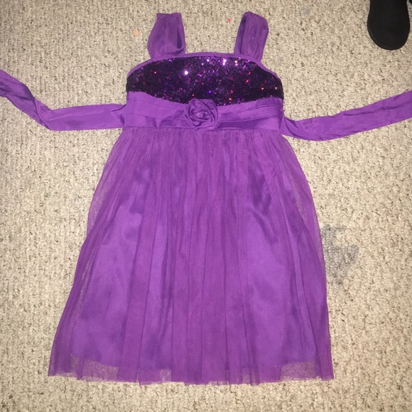 Purple dress